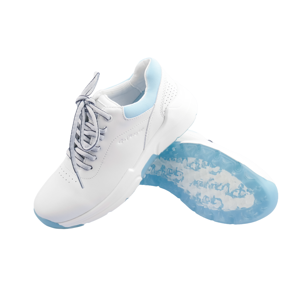 GoPlayer EliteLinks ゴルフ クラシック メンズ シューズ (ホワイト)