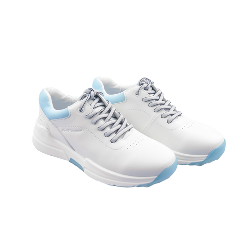 GoPlayer EliteLinks ゴルフ クラシック メンズ シューズ (ホワイト)