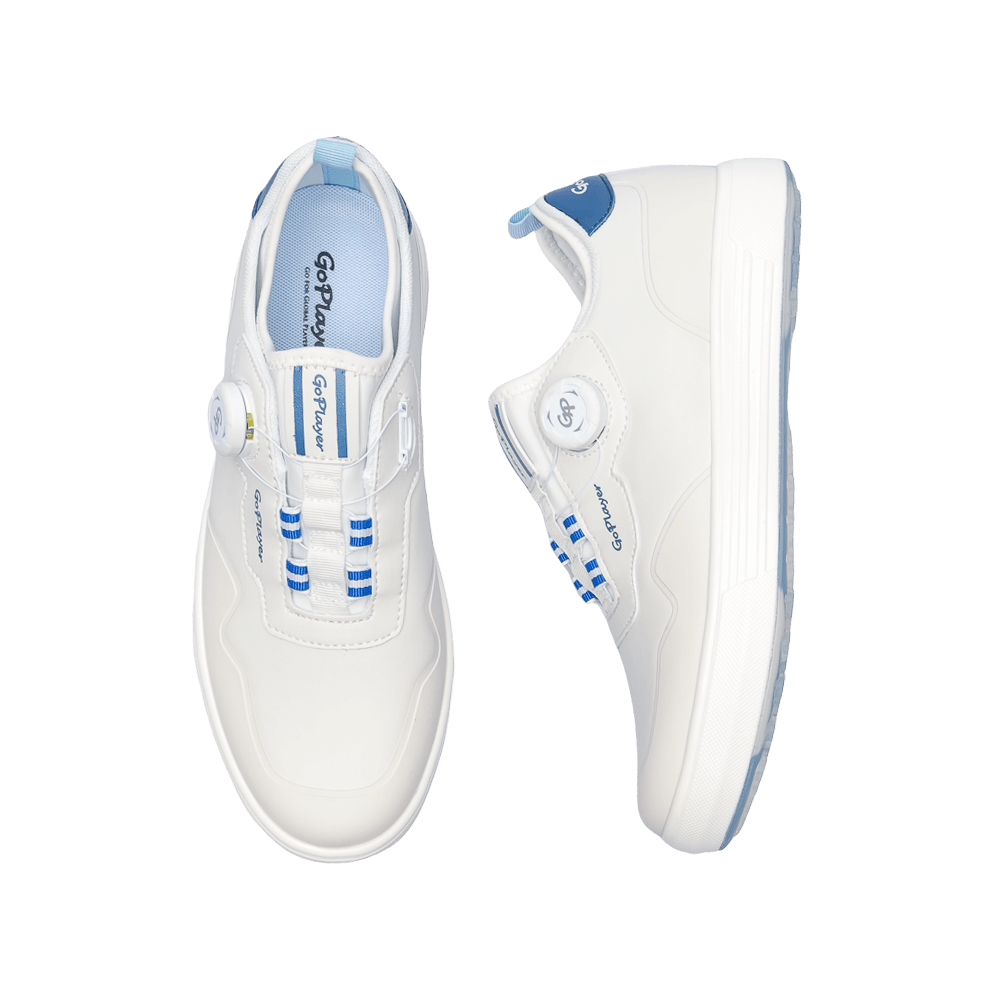 GoPlayer EliteLinks ゴルフカジュアル メンズシューズ（ホワイト）
