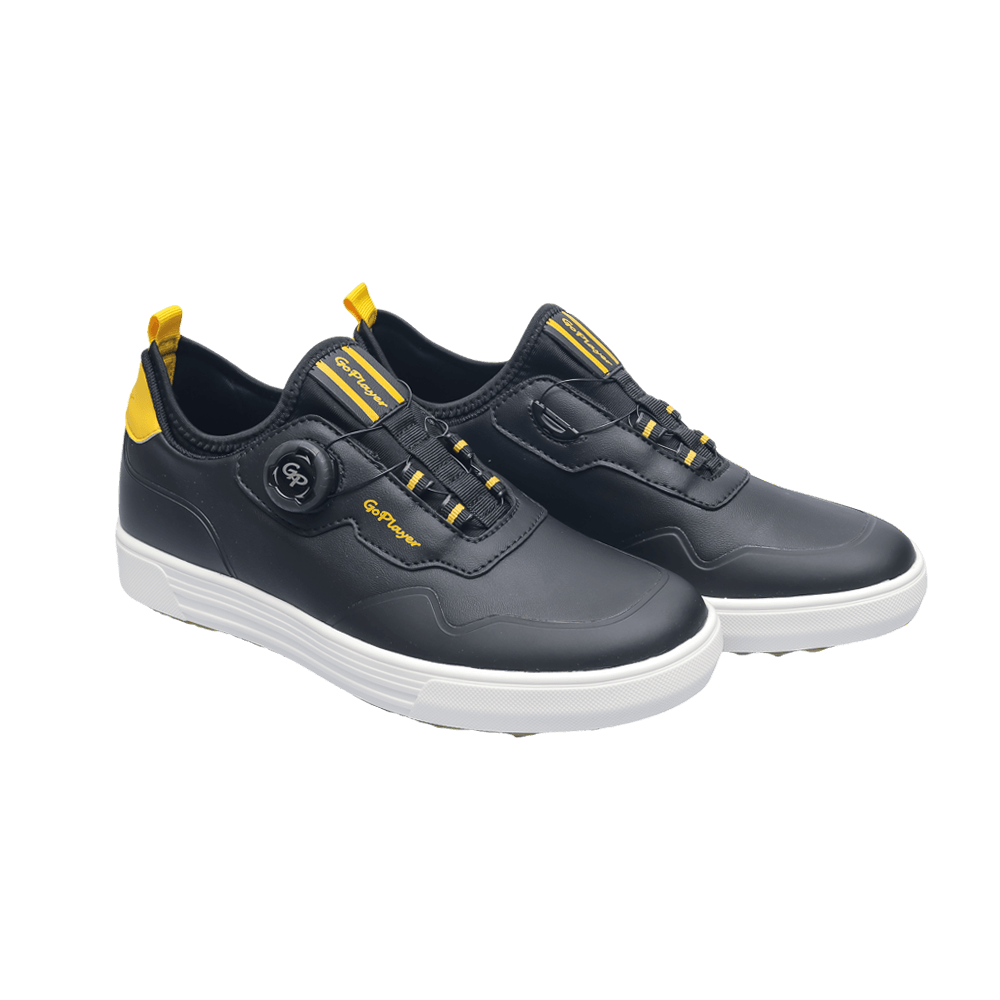 GoPlayer EliteLinks ゴルフカジュアル メンズシューズ（ブラック）