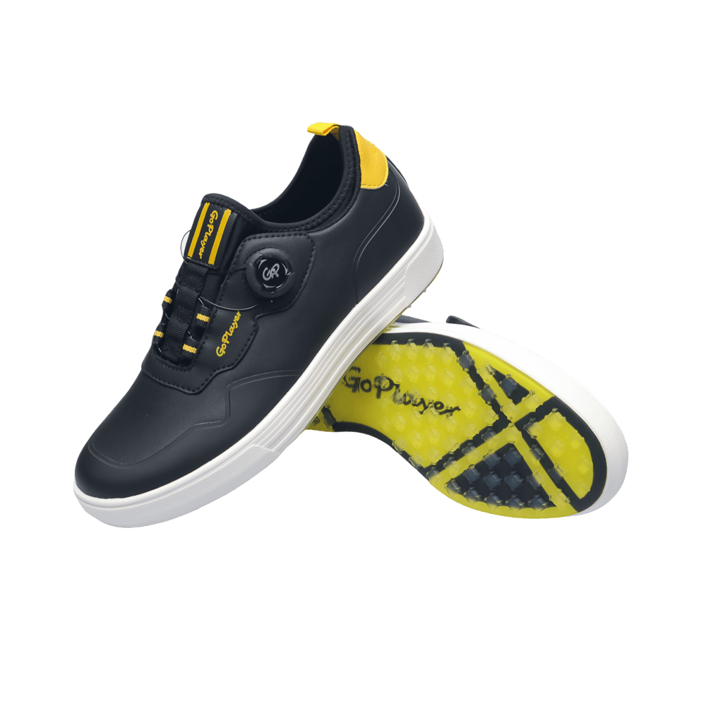 GoPlayer EliteLinks ゴルフカジュアル メンズシューズ（ブラック）
