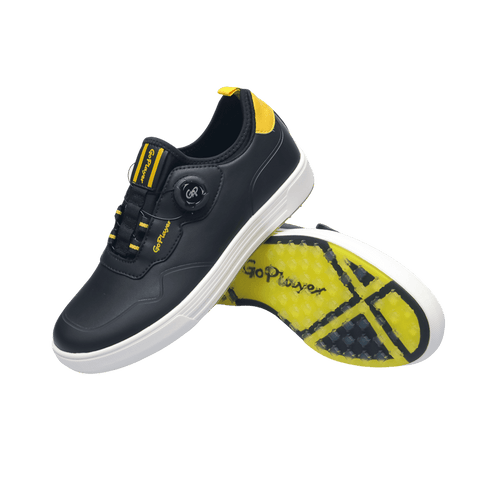 GoPlayer EliteLinks ゴルフカジュアル メンズシューズ（ブラック）