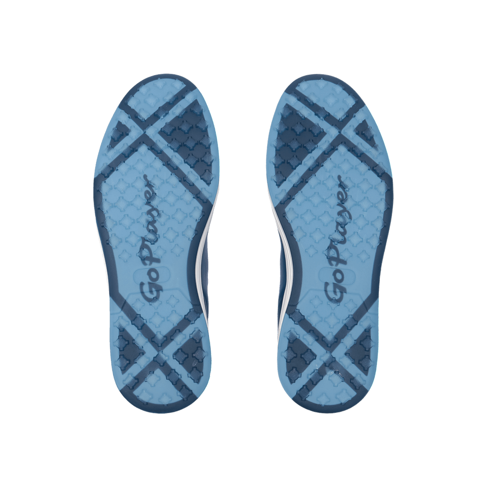 GoPlayer EliteLinks ゴルフカジュアル メンズシューズ（ネイビーブルー）
