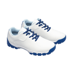 GoPlayer StartDrive ゴルフ スポーツシューズ（メンズ）（ホワイト＆ブルー）