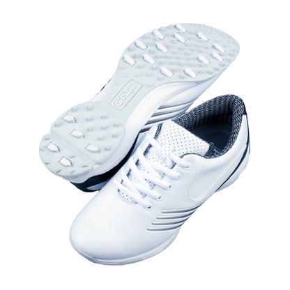 GoPlayer Ladies Golf Shoes (White &amp; Black)