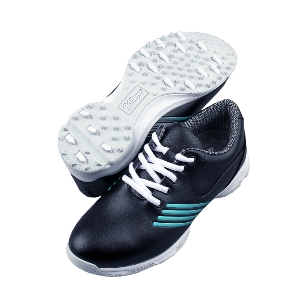 GoPlayer golf dual-purpose women's shoes (black and blue)