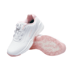 GoPlayer EliteLinks 高爾夫旋鈕女鞋(白粉)