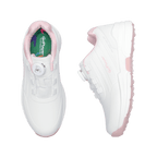 GoPlayer EliteLinks 高爾夫旋鈕女鞋(白粉)