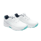 GoPlayer EliteLinks ゴルフ クラシック レディース シューズ (ホワイト)