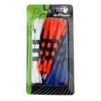 GoPlayer 5 プロング無抵抗 T シャツ (ABS プリント/14 インチ)