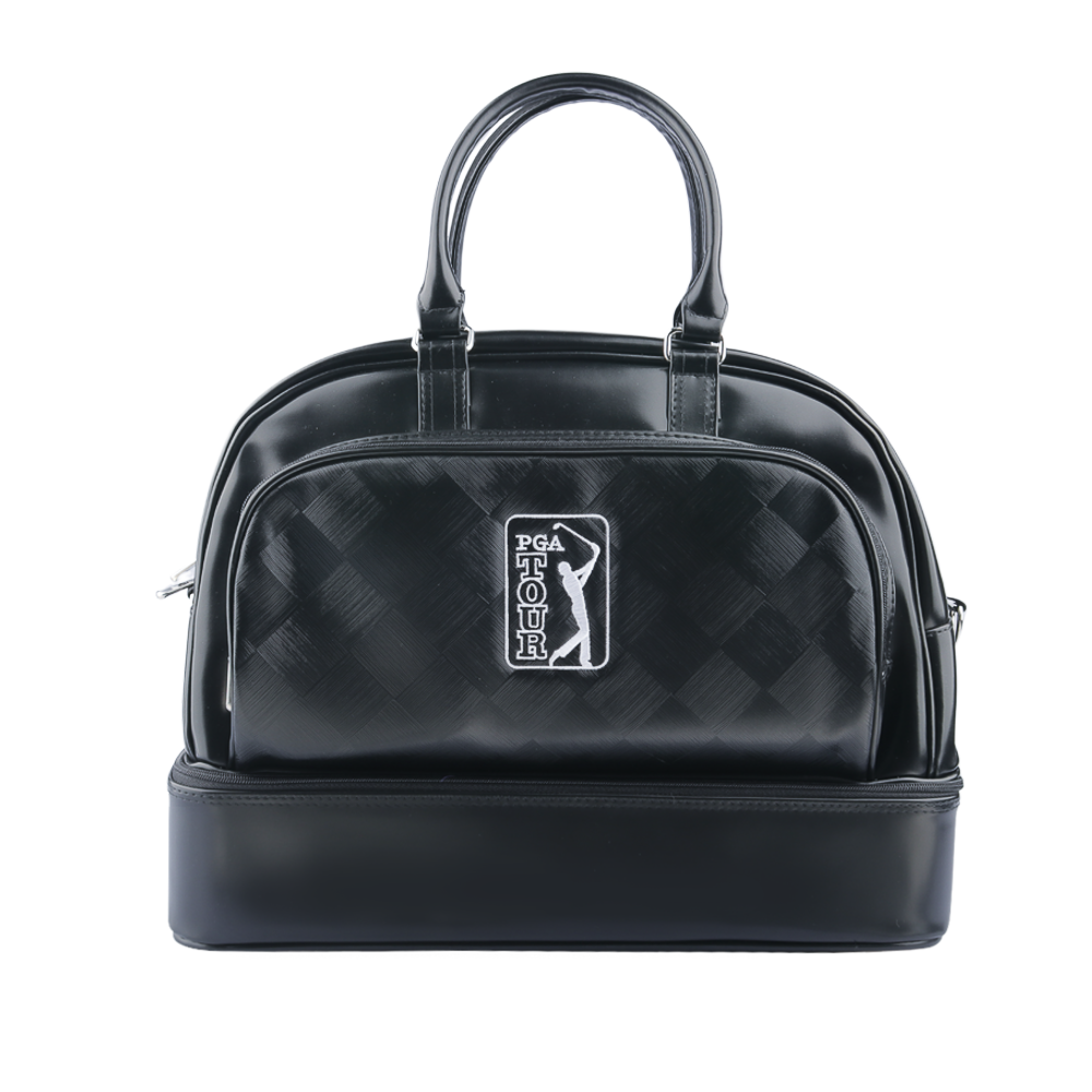 PGA Double Clothes Bag (All Black)