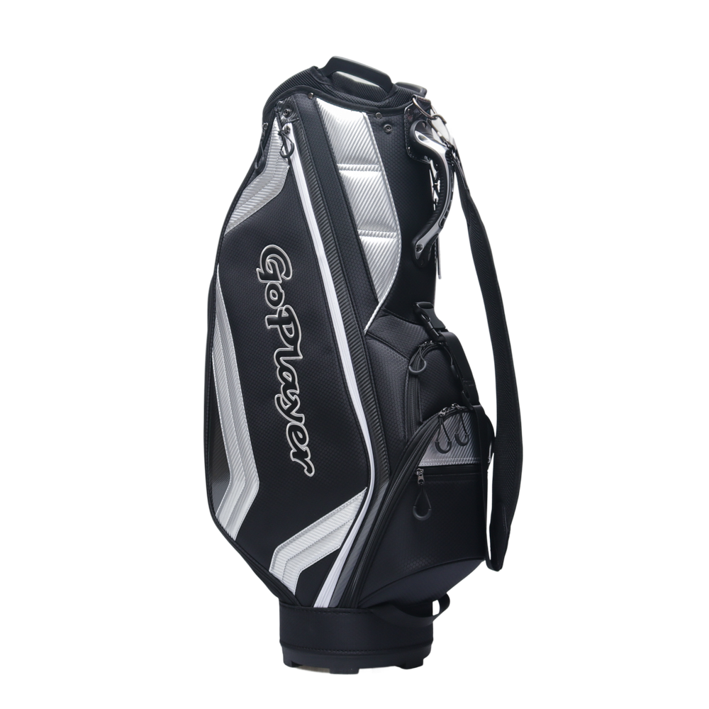 GoPlayer 9' Professional Golf Bag (Black)