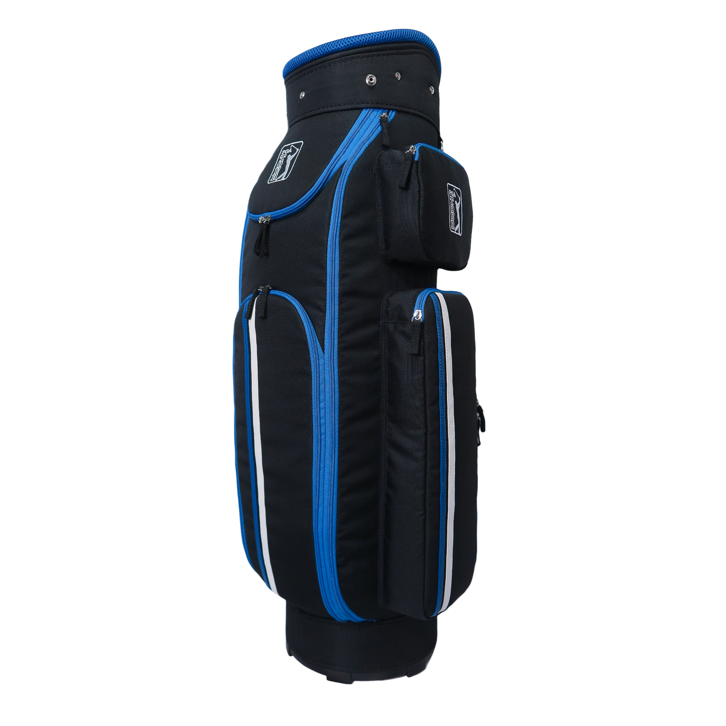 PGA 9" exquisite cloth bag (black and blue)