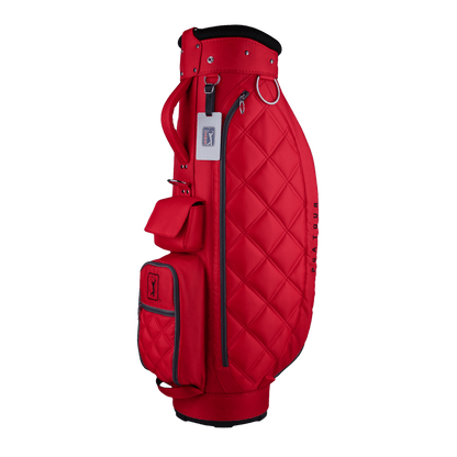 PGA Fashion Fabric Lightweight Rod Bag (Red)