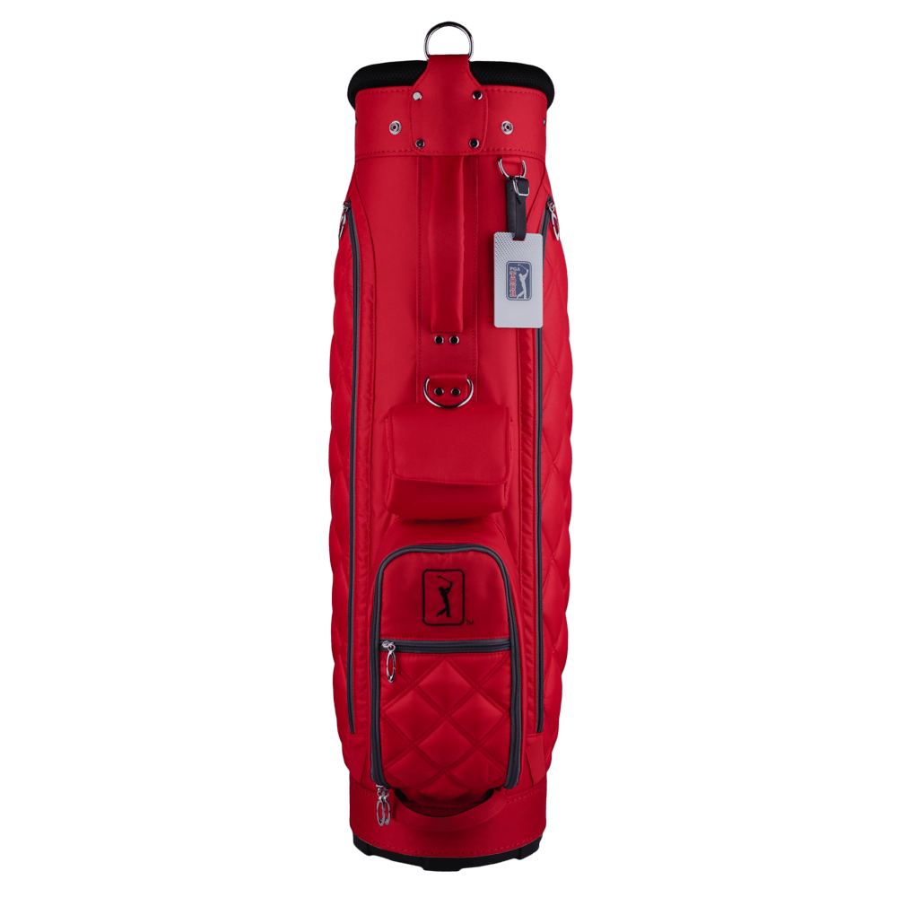 PGA Fashion Fabric Lightweight Rod Bag (Red)