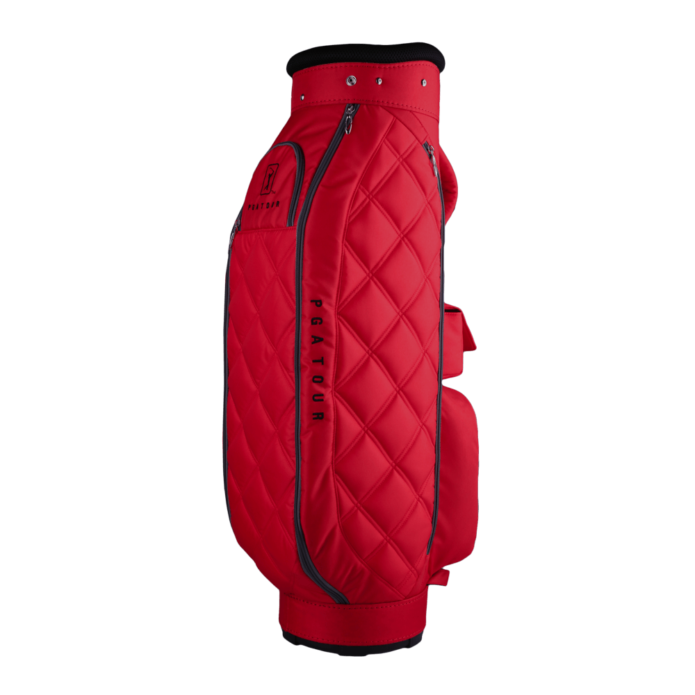 PGA Fashion Fabric Lightweight Rod Bag (Red)