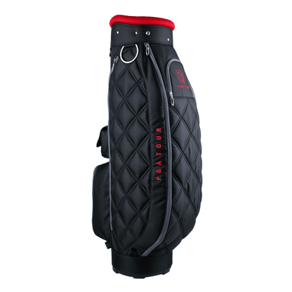 PGA Fashion Fabric Lightweight Rod Bag (Black)