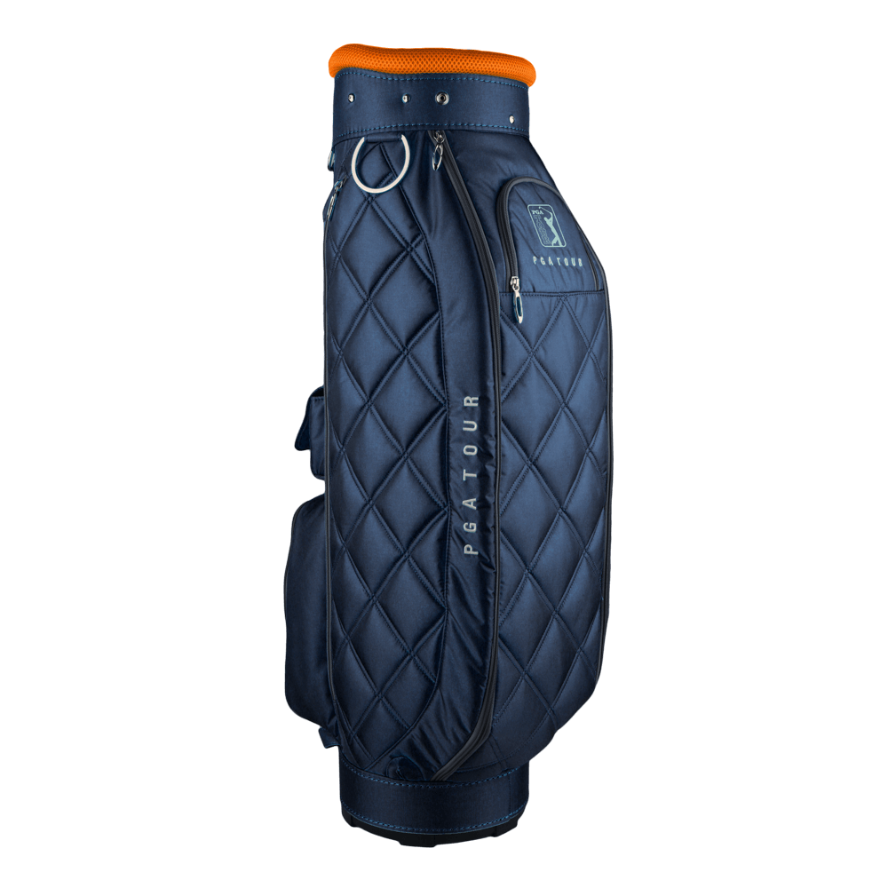 PGA Fashion Fabric Lightweight Rod Bag (Navy Blue)