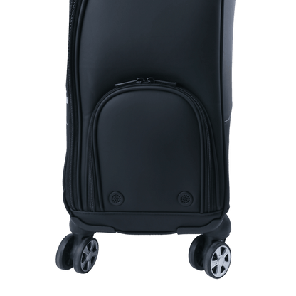 PGA trolley four-way wheel clothing bag (light blue)