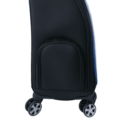 PGA trolley four-way wheel clothing bag (black)