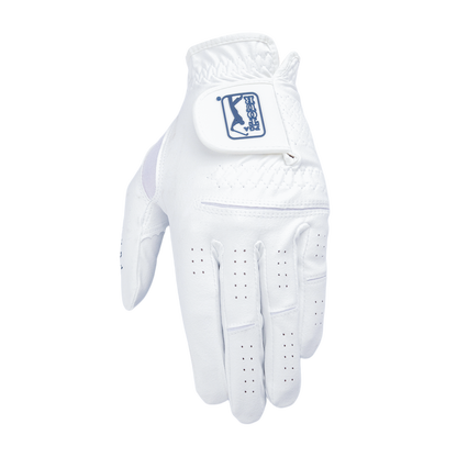 PGA Korean version nano cloth men's golf gloves (white)