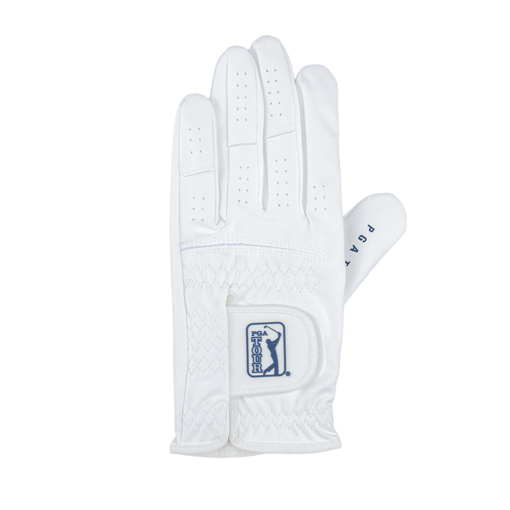 PGA Korean version nano cloth men's golf gloves (white)