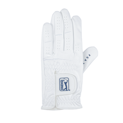 PGA Korean version nano cloth men's golf gloves (white)