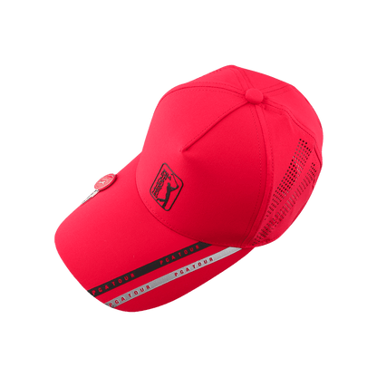 PGA TOUR Golf Exquisite Ball Cap (Red)