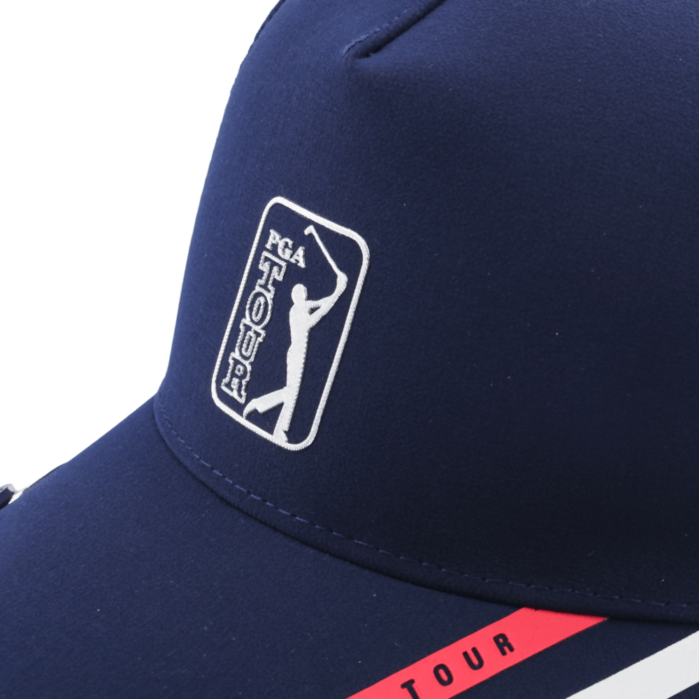 PGA TOUR Golf Exquisite Ball Cap (Navy Blue)