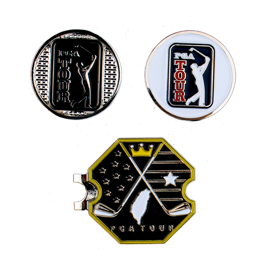 PGA hexagonal base + double cap clip (black)