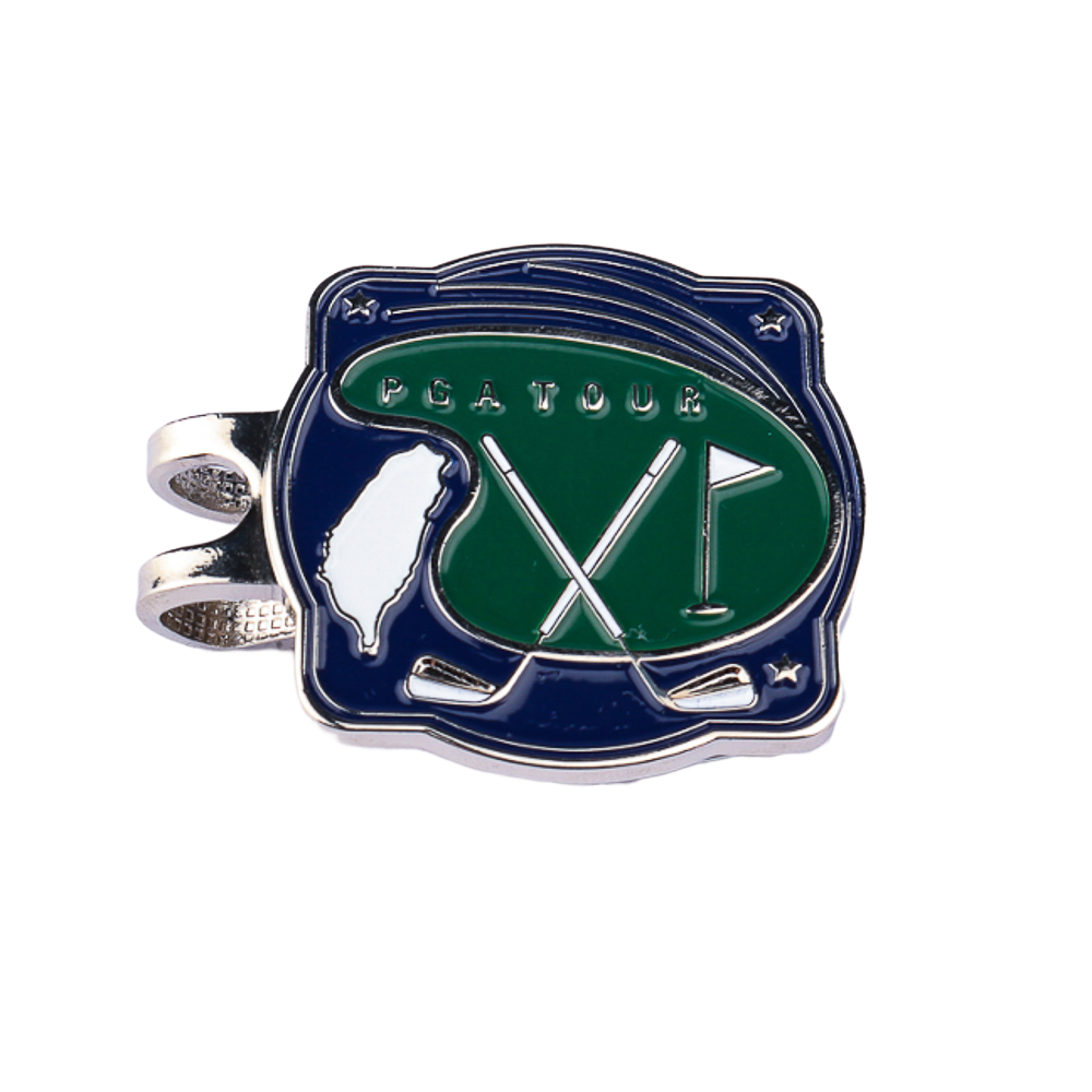 PGA dark blue green base + double hat clip