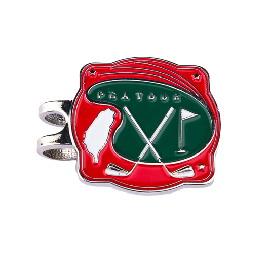 PGA red green base + double hat clip