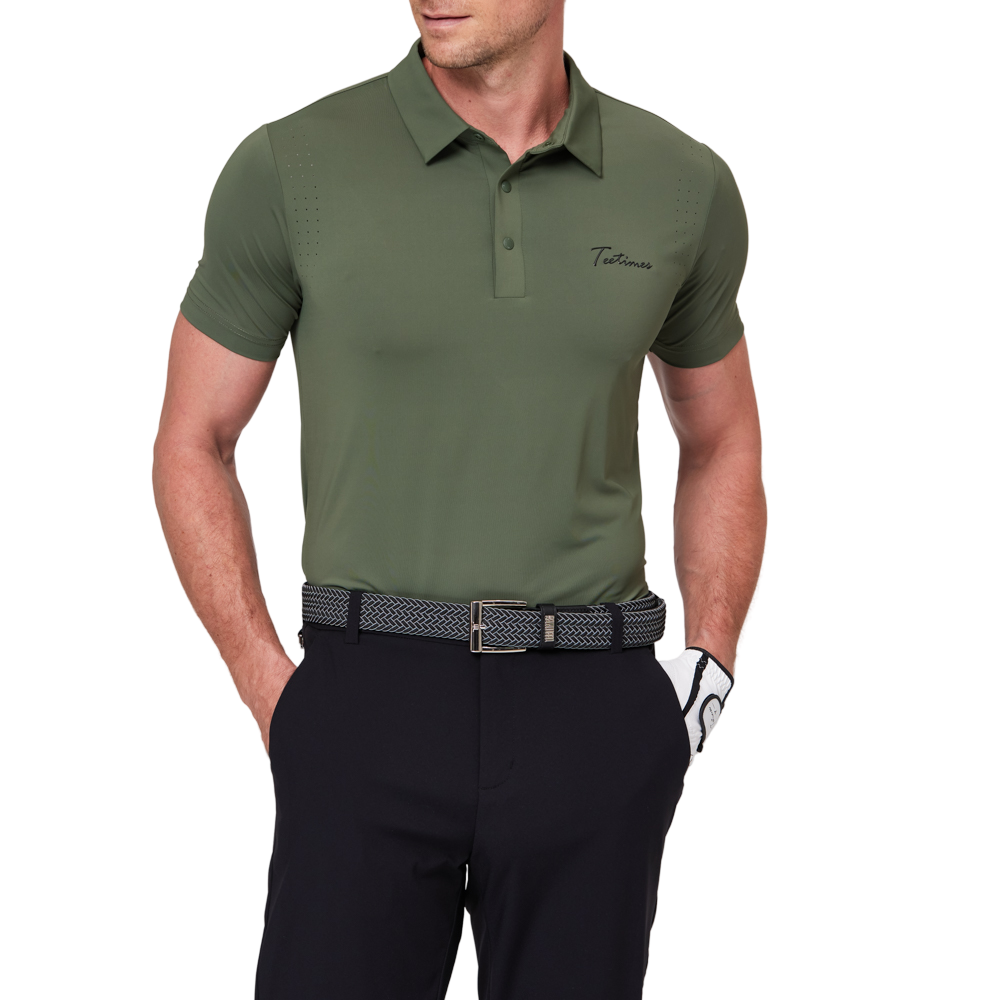 メンズ クールショルダーホール 半袖Tシャツ