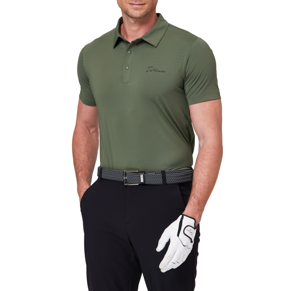 メンズ クールショルダーホール 半袖Tシャツ