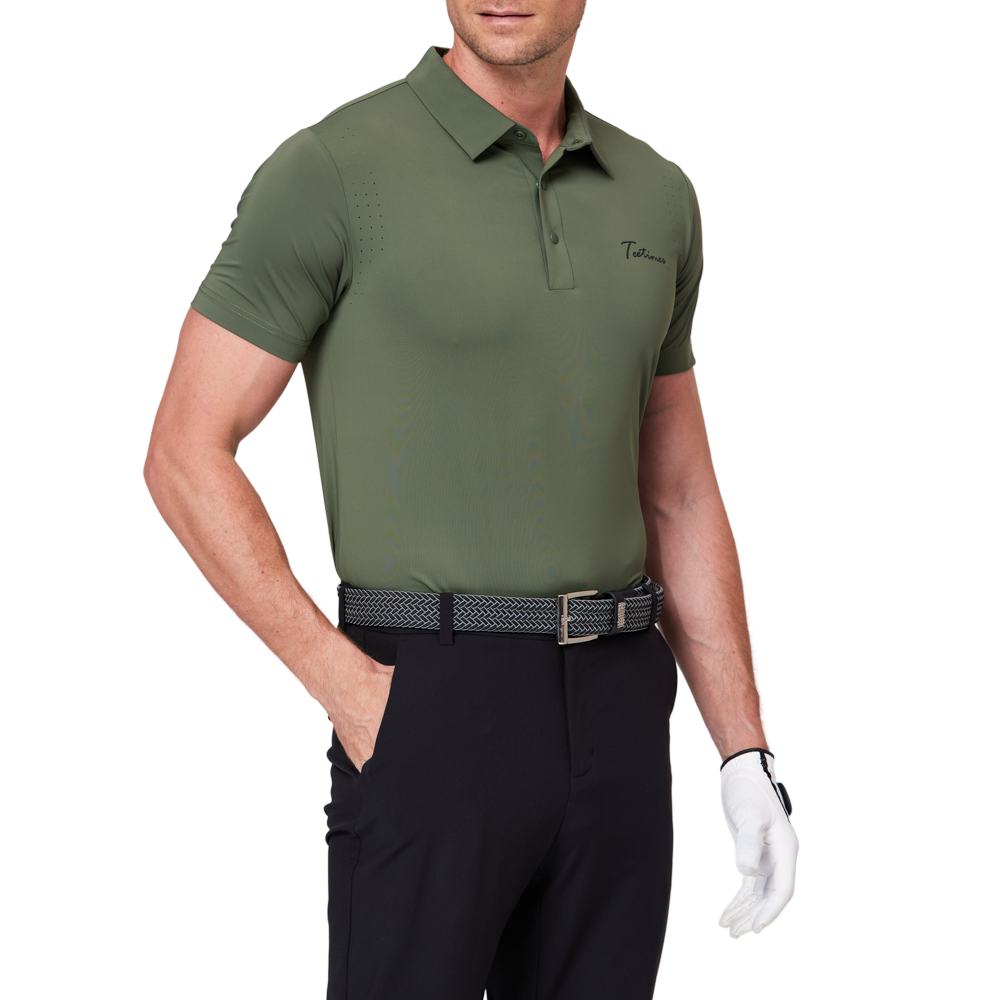 メンズ クールショルダーホール 半袖Tシャツ