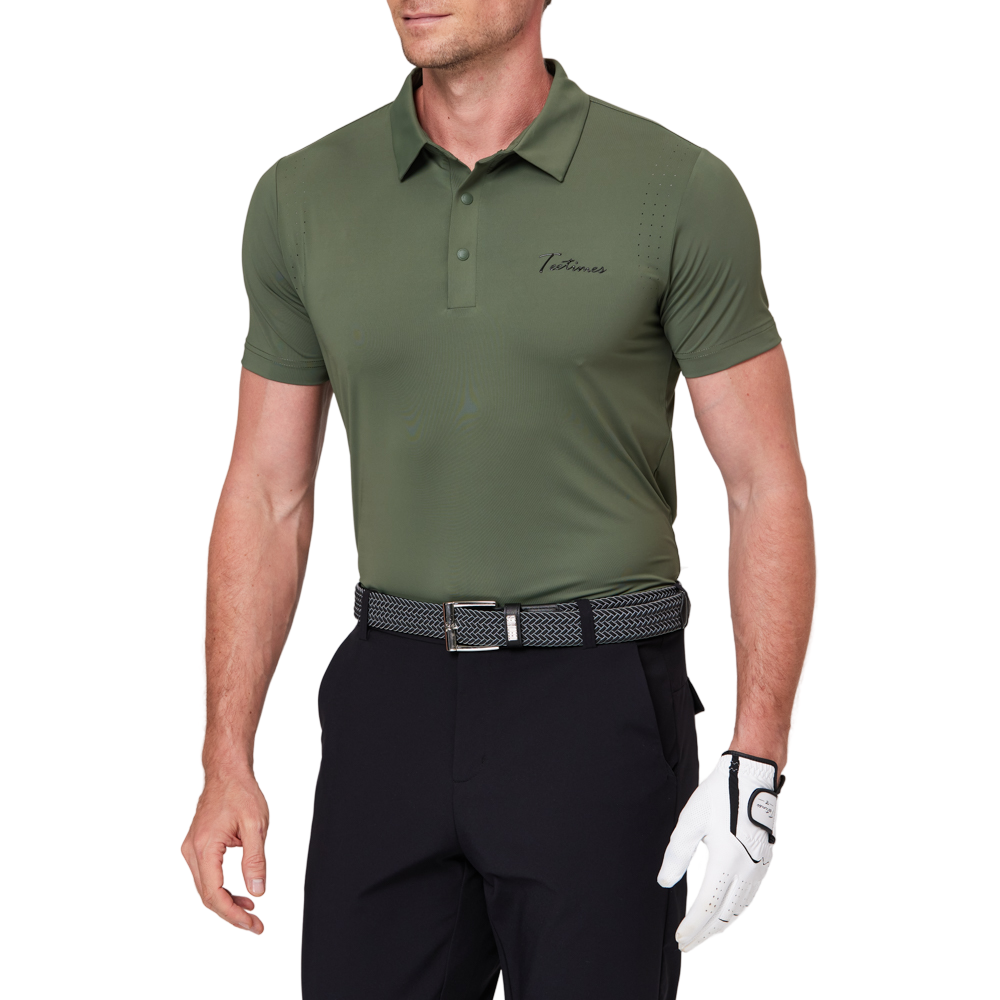 メンズ クールショルダーホール 半袖Tシャツ