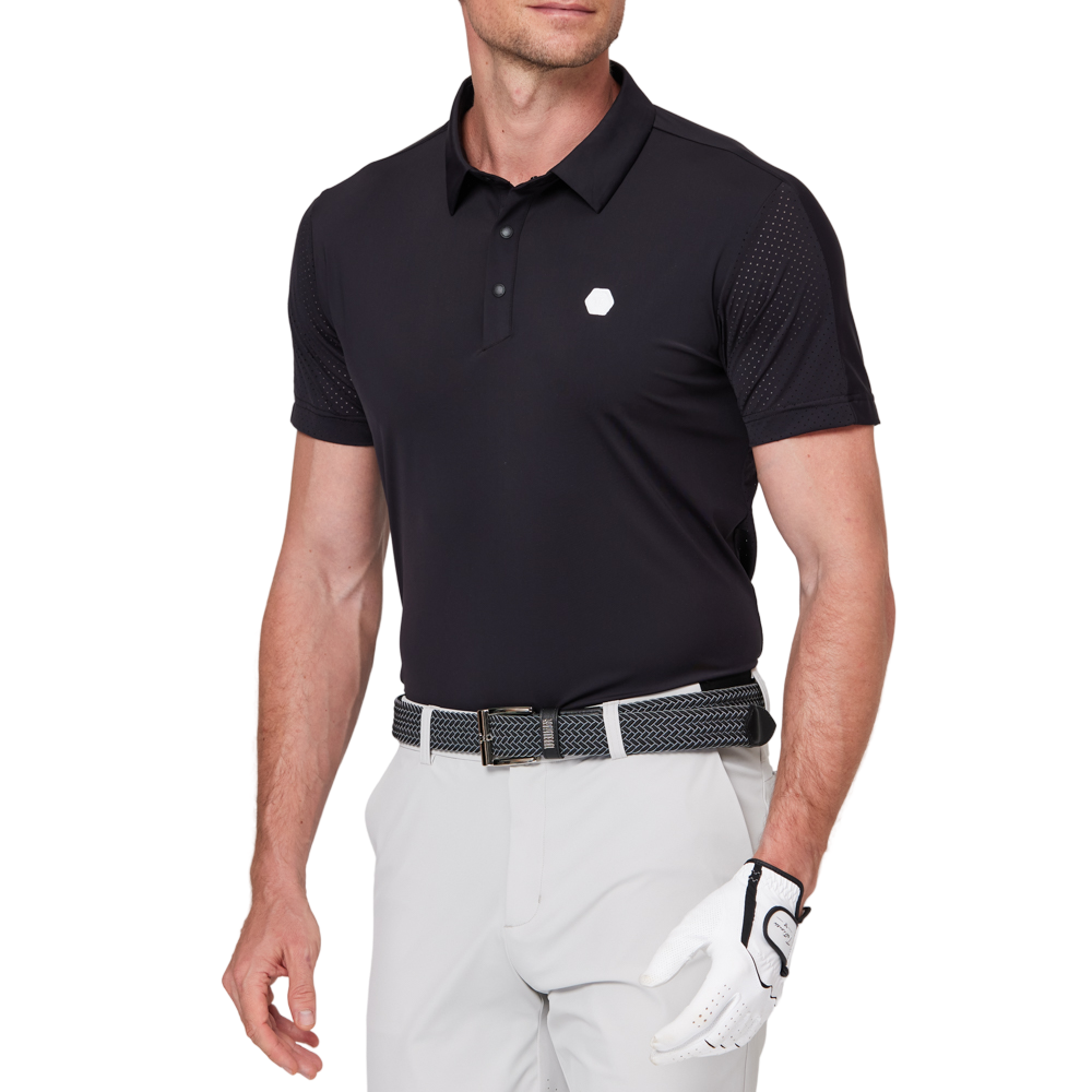 パッチワークの通気性のある半袖シャツ