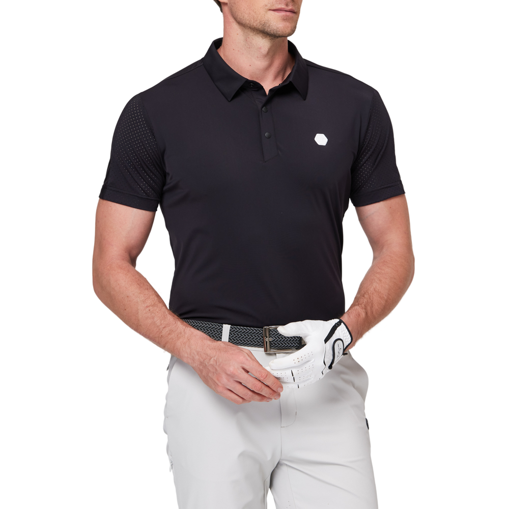 パッチワークの通気性のある半袖シャツ