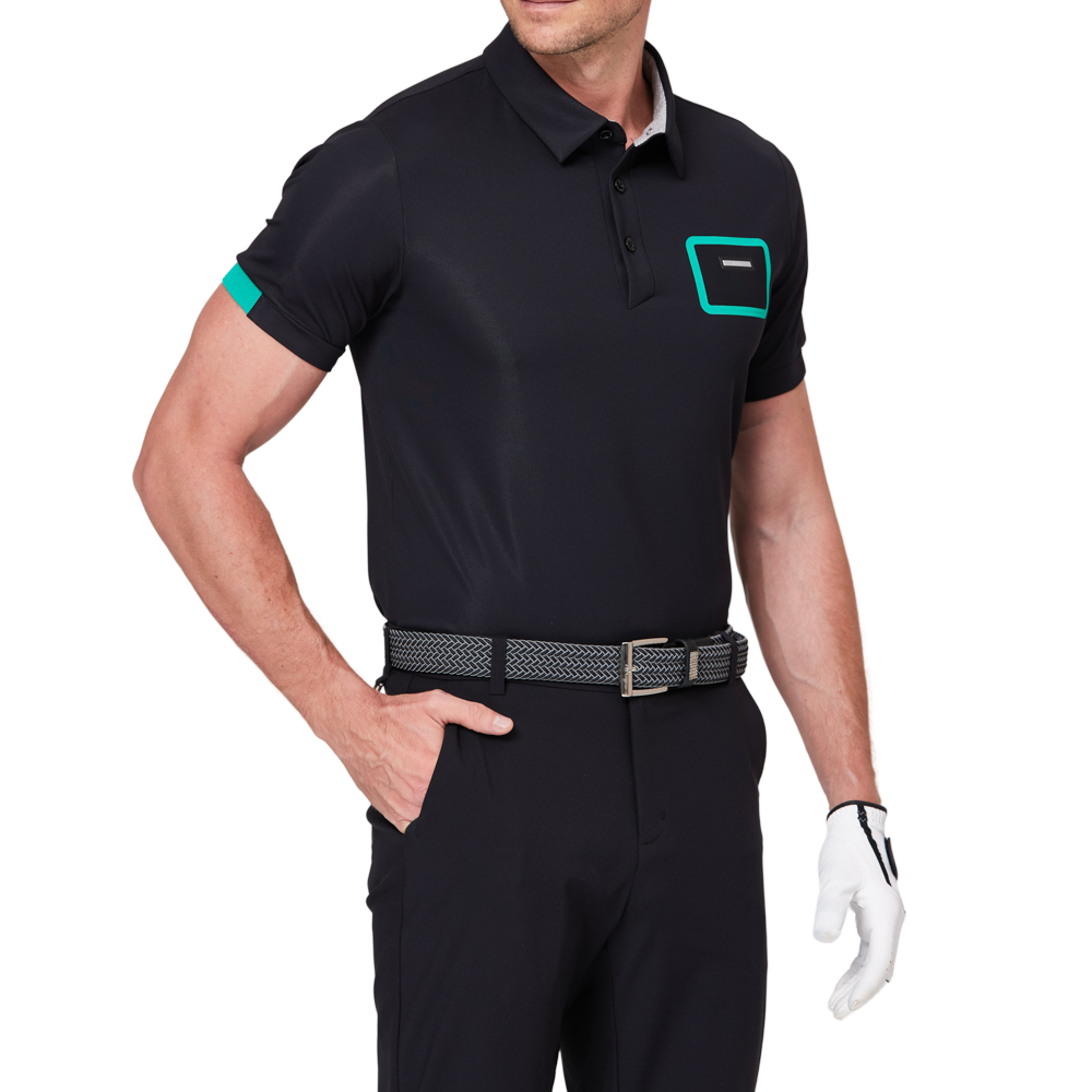 3Dポケットカラーブロック半袖