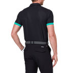 3D Pocket Color Block Short-Sleeve