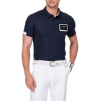 3D Pocket Color Block Short-Sleeve