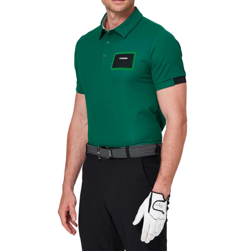 3D Pocket Color Block Short-Sleeve