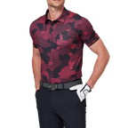 デジタルカモフラージュプリント半袖シャツ