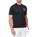Crew neck functional short-sleeved shirt