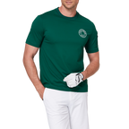 Crew neck functional short-sleeved shirt