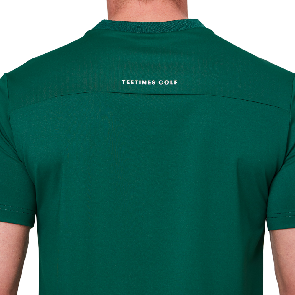 Crew neck functional short-sleeved shirt