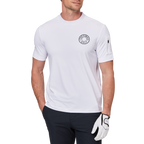 Crew neck functional short-sleeved shirt