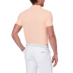 ダイヤモンド柄の涼しげなジャカード半袖シャツ