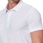 ダイヤモンド柄の涼しげなジャカード半袖シャツ