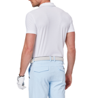 ダイヤモンド柄の涼しげなジャカード半袖シャツ